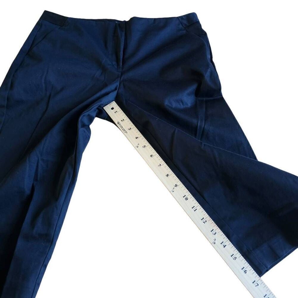 Worthington womens Sz 10P black modern fit Slim Leg crop pants - Picture 6 of 9